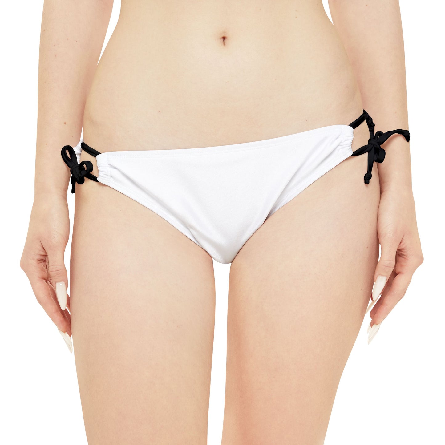 Temptation Branded Loop Tie Side Bikini Bottom