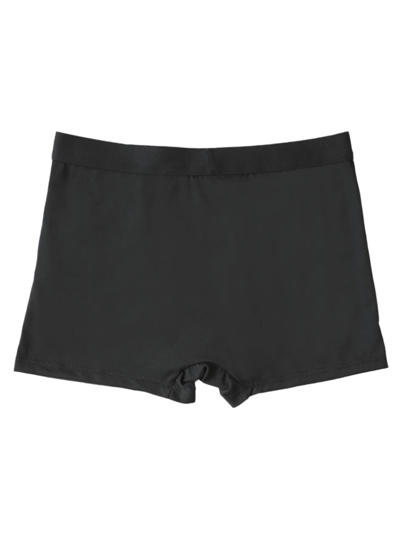 funny letter print boxer briefs with 'rub for good luck' message in S-XXL sizes for men's resort humor wear"