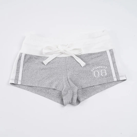Women's Sporty Drawstring Shorts | Game Day & Football Party Shorts
