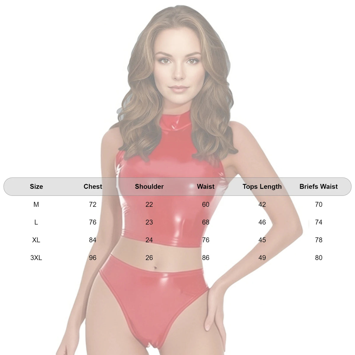 Women's Wet Look Lace Lingerie Set | Garter Belt 3-Piece Outfit