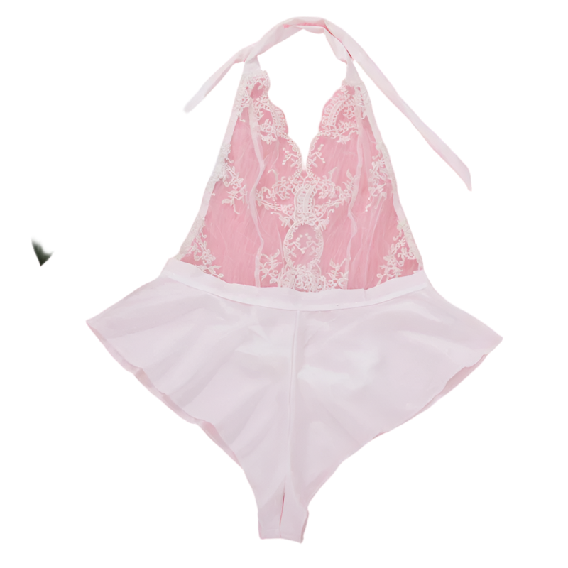 Elegant white silk and lace lingerie set for Chic Blanc resort theme nights