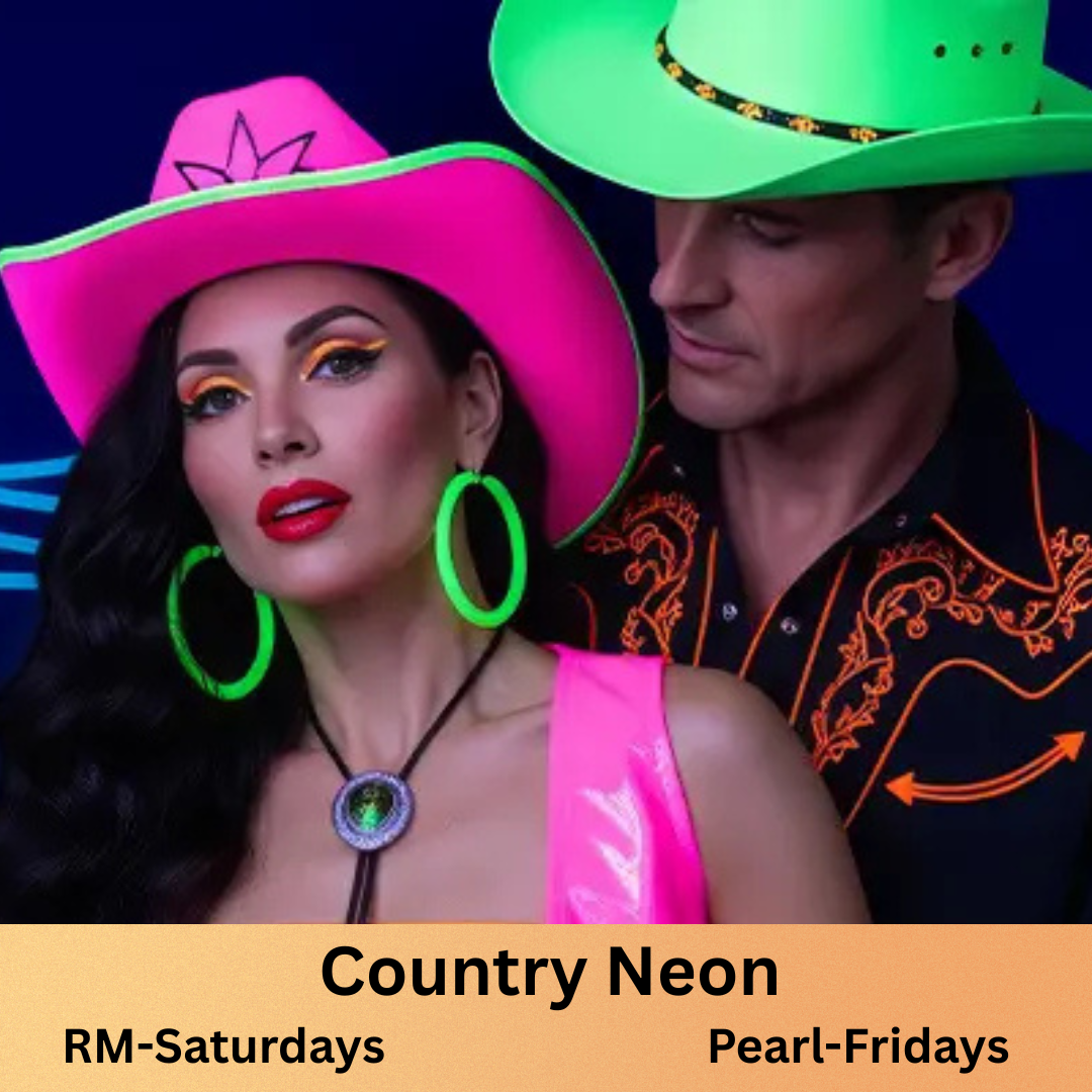 Country Neon Shoes and Accessories