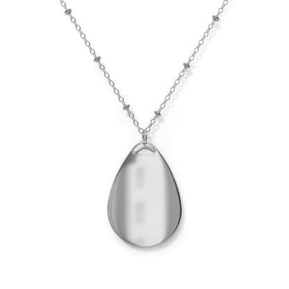 Temptation Branded Oval Necklace
