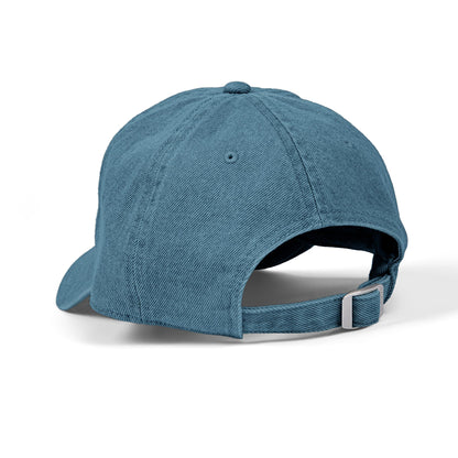 Stylish Embroidered Desire Resort Denim Hat