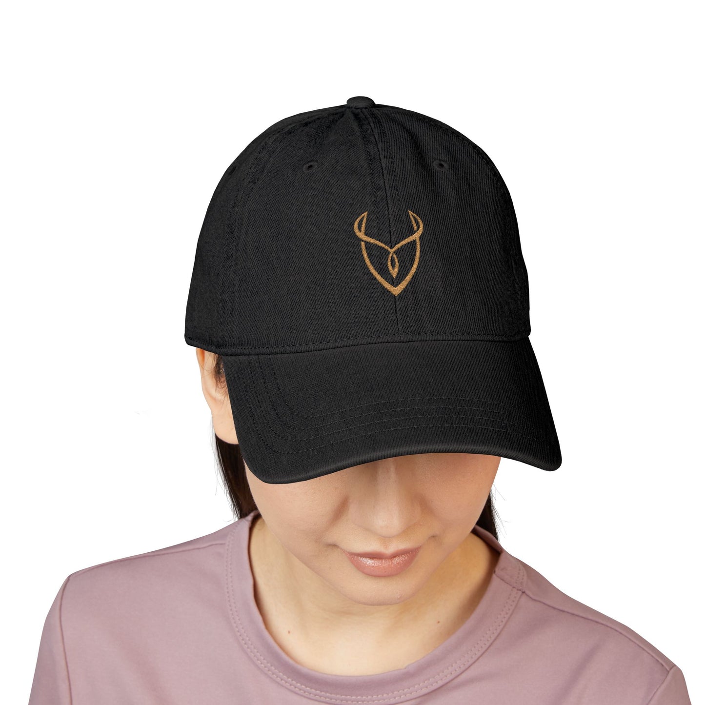 Stylish Embroidered Desire Resort Denim Hat