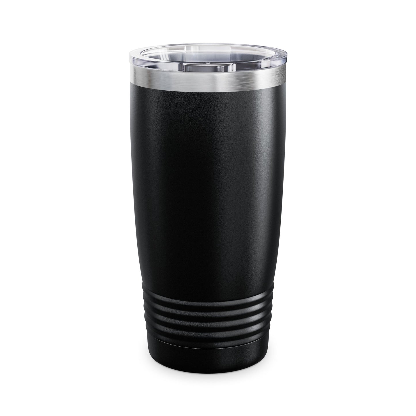 20oz Temptaion Ringneck Tumbler — Insulated Travel Cup with Gold Script