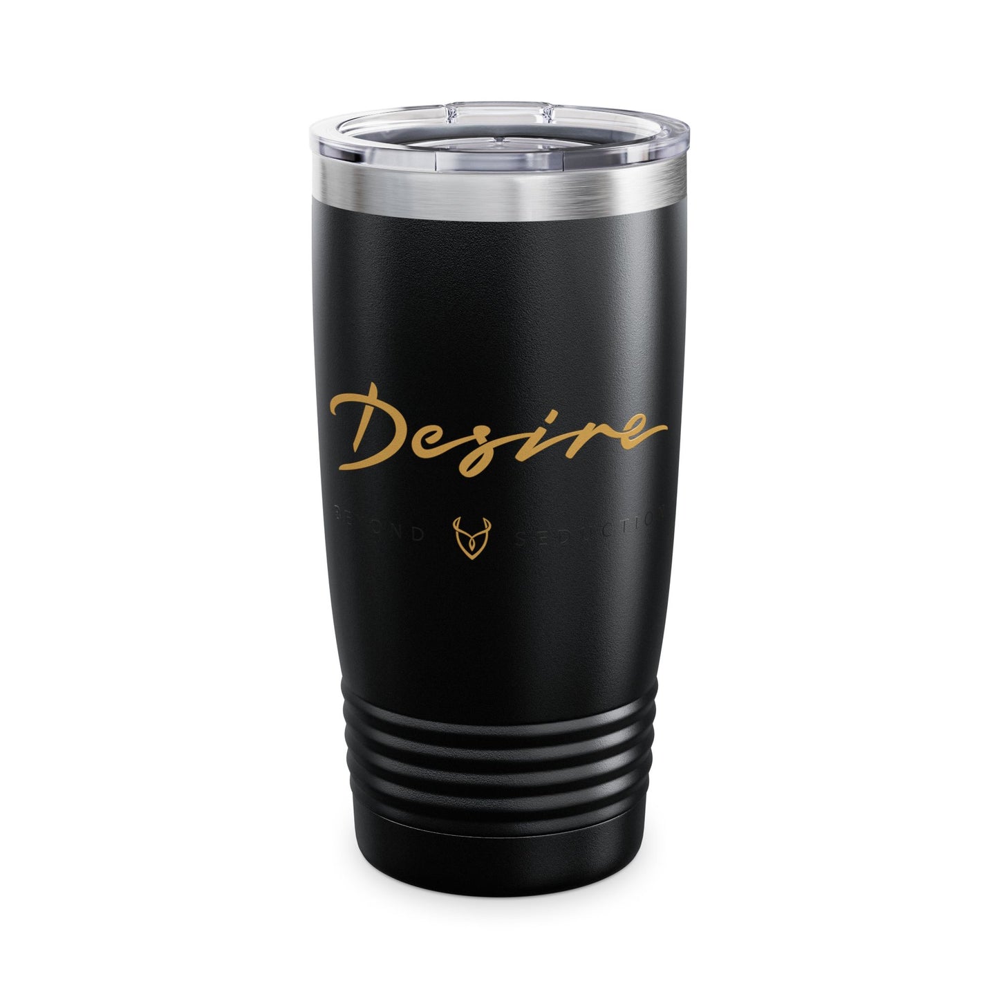 20oz Desire Ringneck Tumbler — Insulated Travel Cup with Gold Script