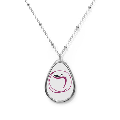 Temptation Branded Oval Necklace
