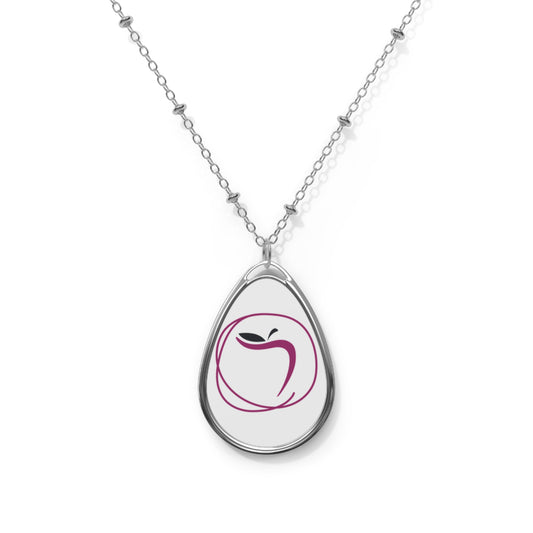 Temptation Branded Oval Necklace