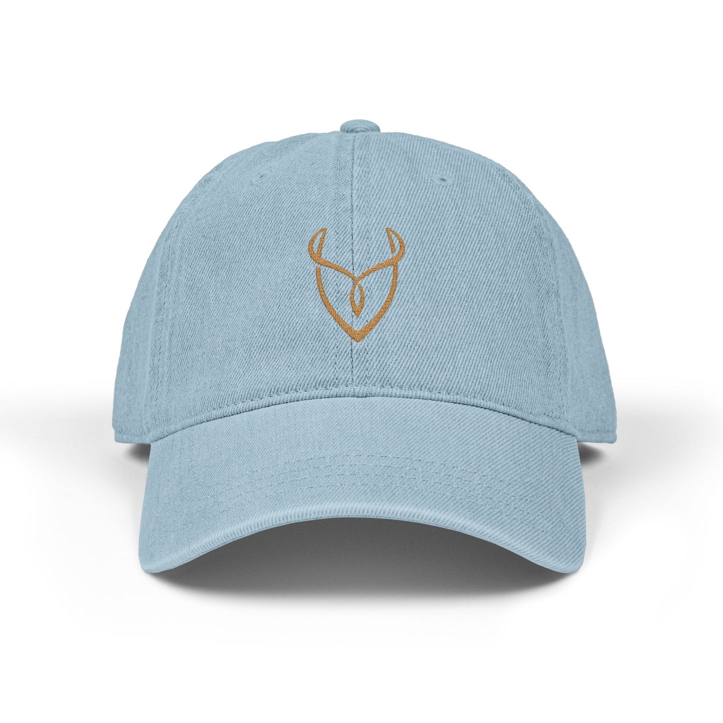 Stylish Embroidered Desire Resort Denim Hat