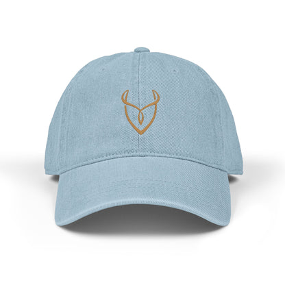 Stylish Embroidered Desire Resort Denim Hat