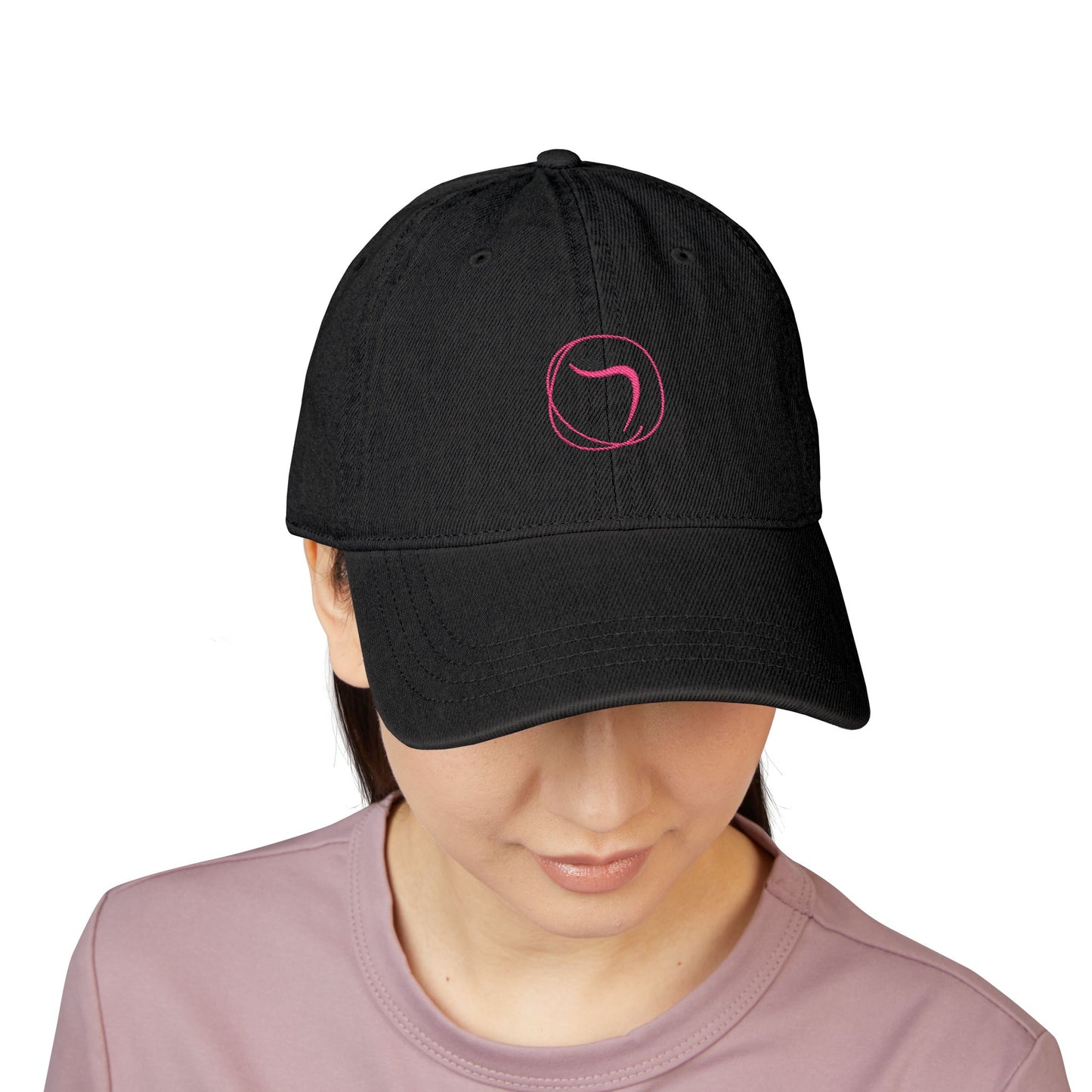 Stylish Embroidered Temptation Resort Denim Hat