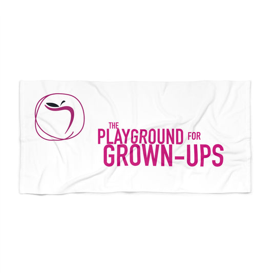 Beach Towel The Playground for Grown-Ups Temptations