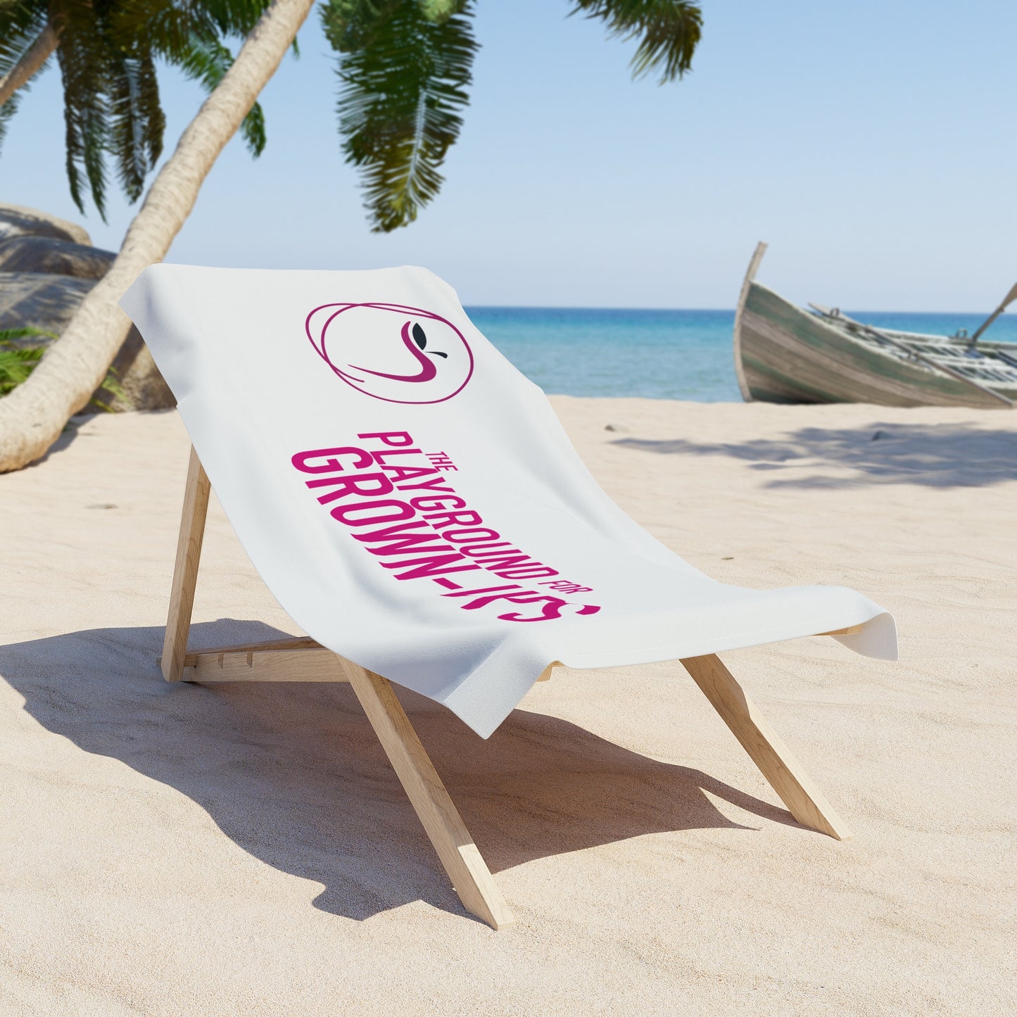 Beach Towel The Playground for Grown-Ups Temptations