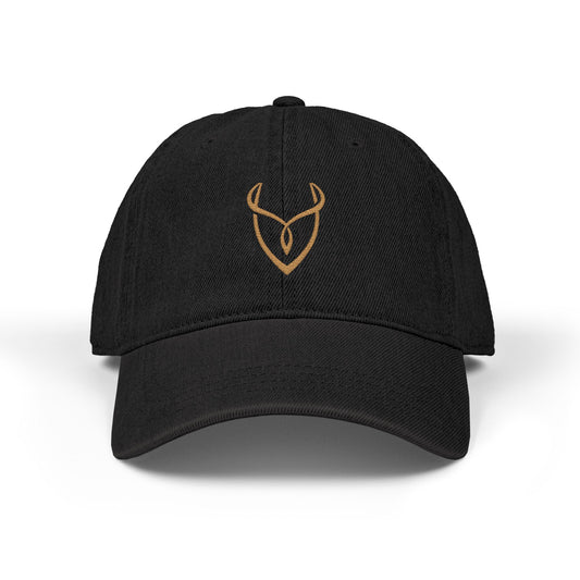 Stylish Embroidered Desire Resort Denim Hat