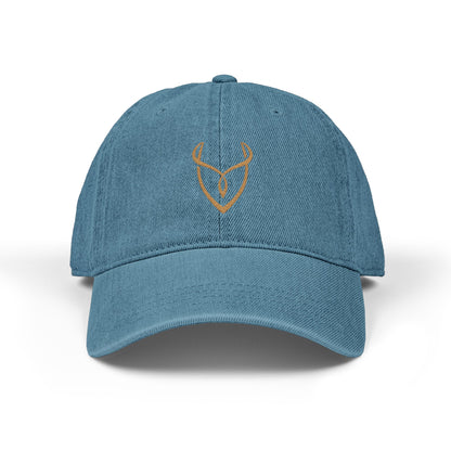 Stylish Embroidered Desire Resort Denim Hat