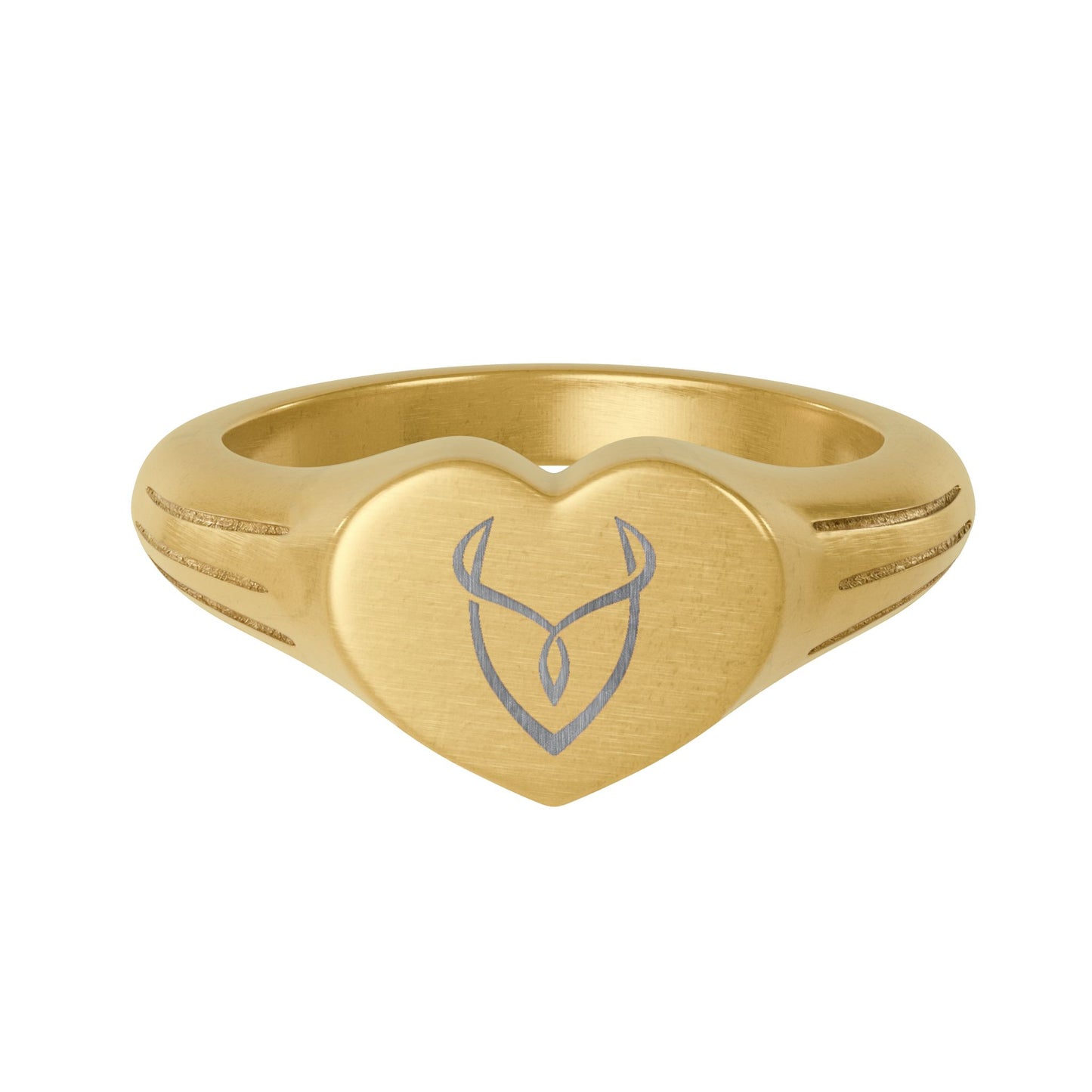 Desire Heart Signet Ring