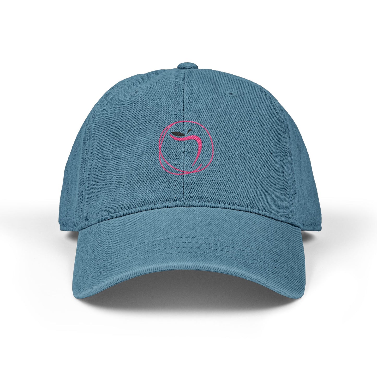 Stylish Embroidered Temptation Resort Denim Hat