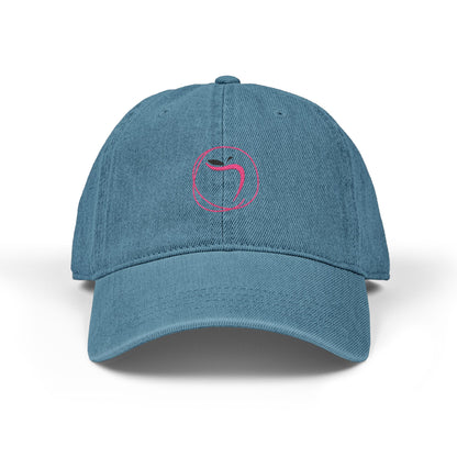 Stylish Embroidered Temptation Resort Denim Hat