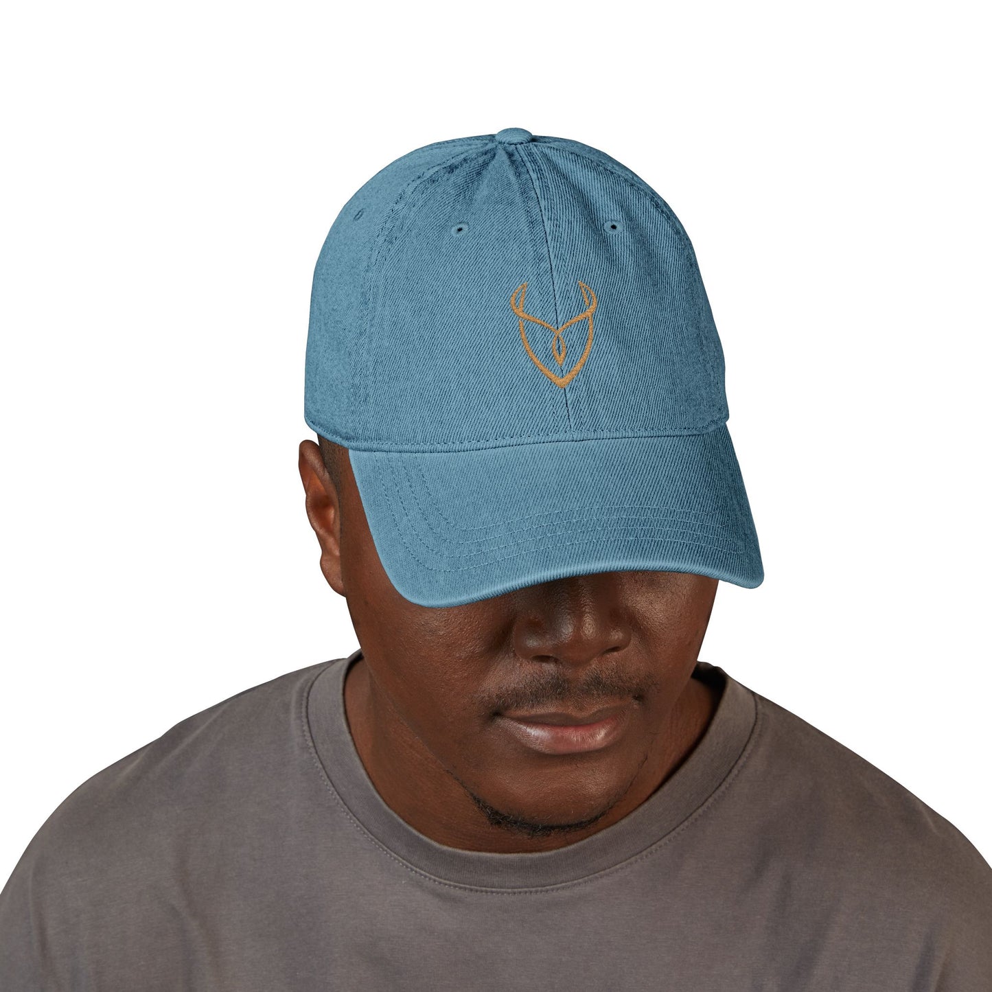Stylish Embroidered Desire Resort Denim Hat