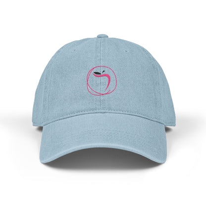 Stylish Embroidered Temptation Resort Denim Hat