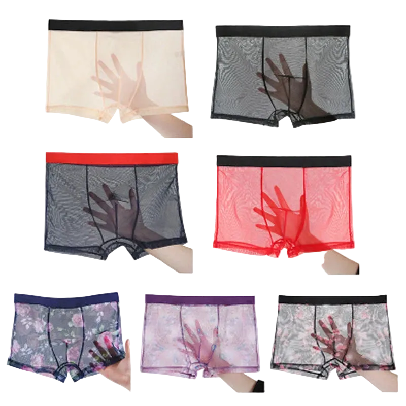 Collage of various styles of women's underwear with floral and abstract designs.