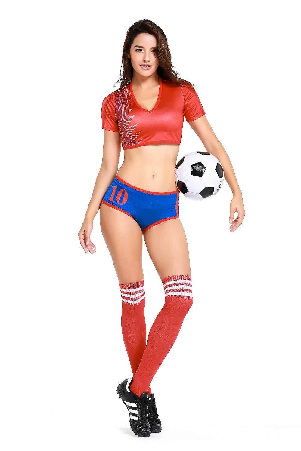 Women's sexy shorts cheerleaders team sets sports suit 11 countries