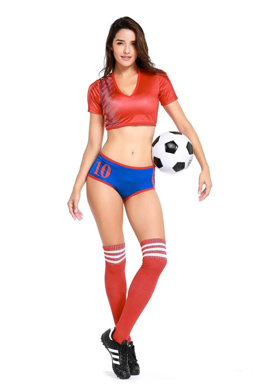 Women's sexy shorts cheerleaders team sets sports suit 11 countries