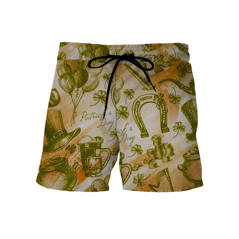 St.Patrick’S Day Swim Trunks