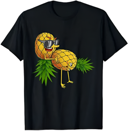 Funny Upside Down Pineapple Swinger T-Shirt