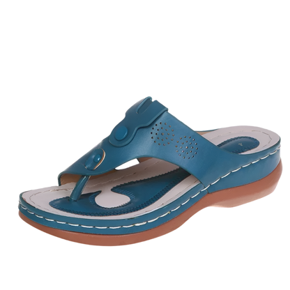 Comfortable soft bottom beach sandals featuring cushioned design for resort pool and beach wear

