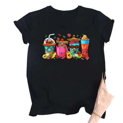 Cinco De Mayo Mexican Women Drinking T-Shirt Funny