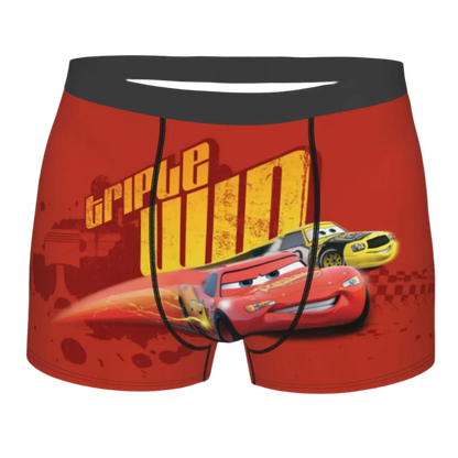 Lightning Mcqueen Cars Men Boxer Briefs