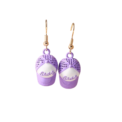 Women’s Baseball Cap Earrings | Sporty Hat Drop Earrings