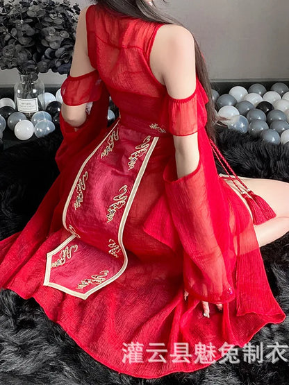 Temptation Elegant Mature Fashion Hanfu Lingerie