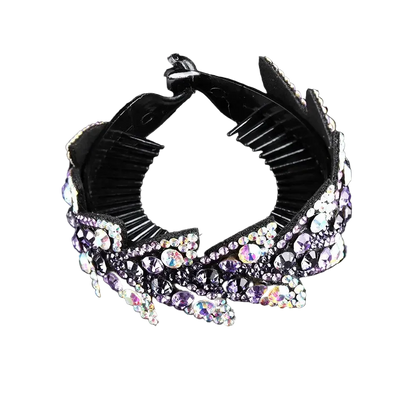 Women’s Rhinestone Hair Claw Clip | Crystal Bun & Updo Hair Accessory