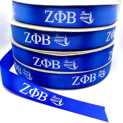 Zeta Phi Beta 1920 Blue Ribbon