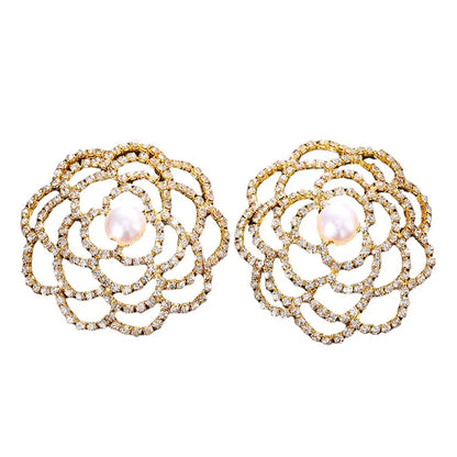 1 Pair Full Rhinestone Nipple Cover Reusable Sexy Women Nipple Pasties Breast Pad Silicone Self Adhesive Nipple Accessories