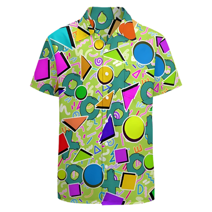 Vintage Graffiti Shirts for Men Clothing