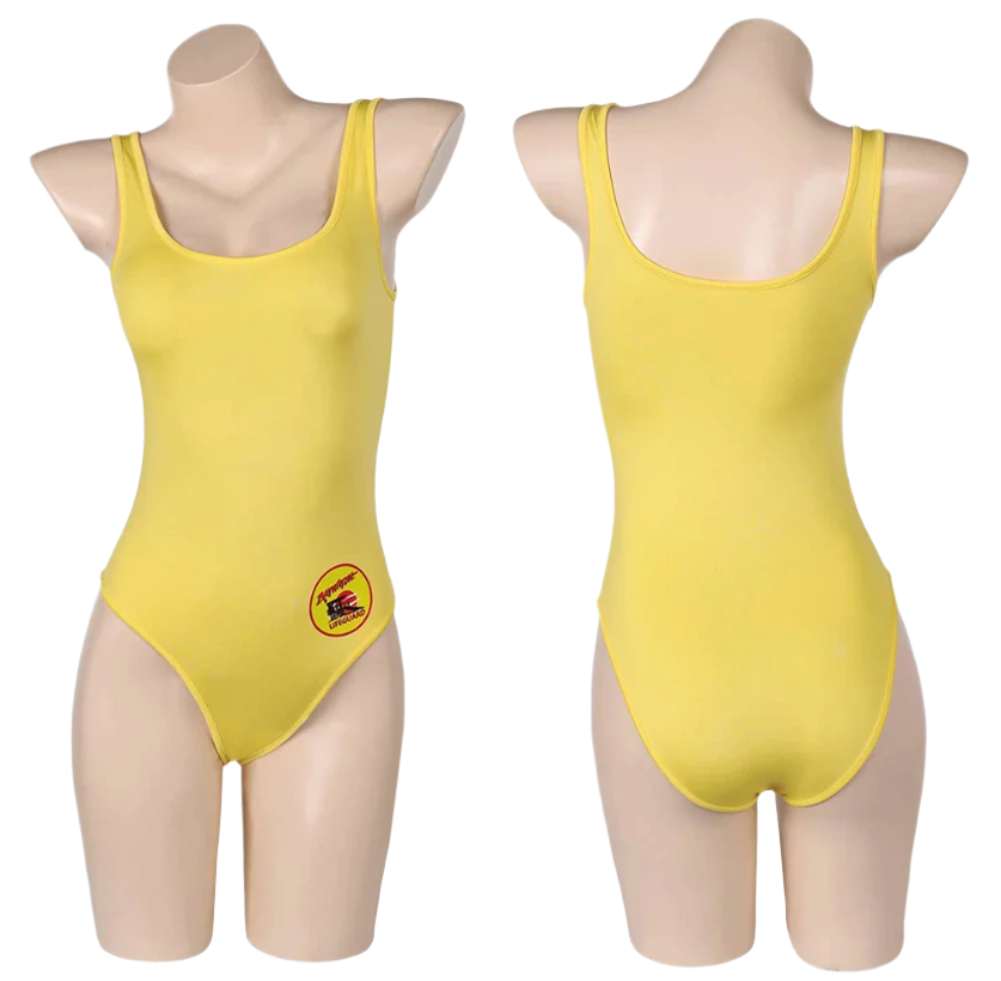 CJ Parker Baywatch Swimsuit - Sexy 1989 Cosplay Costume for Adults