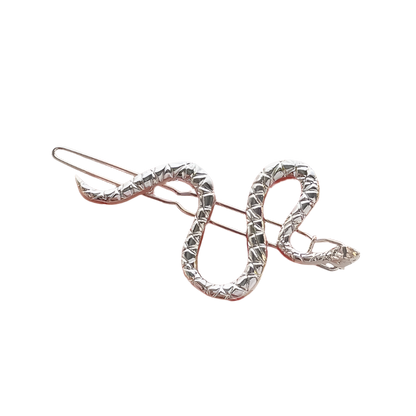 Luxurious snake-shaped metal hairpin with sparkling rhinestone details, designed for seductive evening styling Great! I've noticed this snake rhinestone hairpin complements your existing snake-themed collection, particularly your snake arm cuff and snake pattern sandals. Let me suggest some SEO optimization strategies to maximize its visibility:

