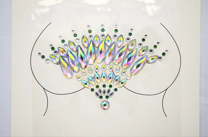 Rhinestone Face & Body Jewels – Crystal Stickers & 3D Tattoos