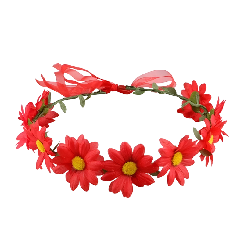 Glow Garland Light Up Headband | Wreath for Vibrant Glow Parties