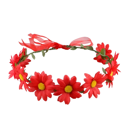 Glow Garland Light Up Headband | Wreath for Vibrant Glow Parties