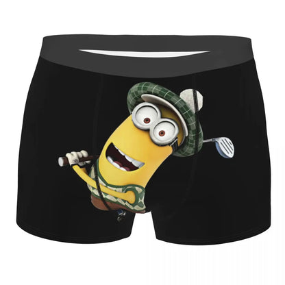 boxer briefs featuring minions a cartoon character