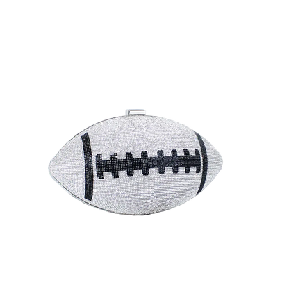 Women’s Football Clutch Bag | Glitter Game Day Crossbody Purse