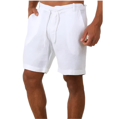 Men's Linen Shorts Casual Breathable