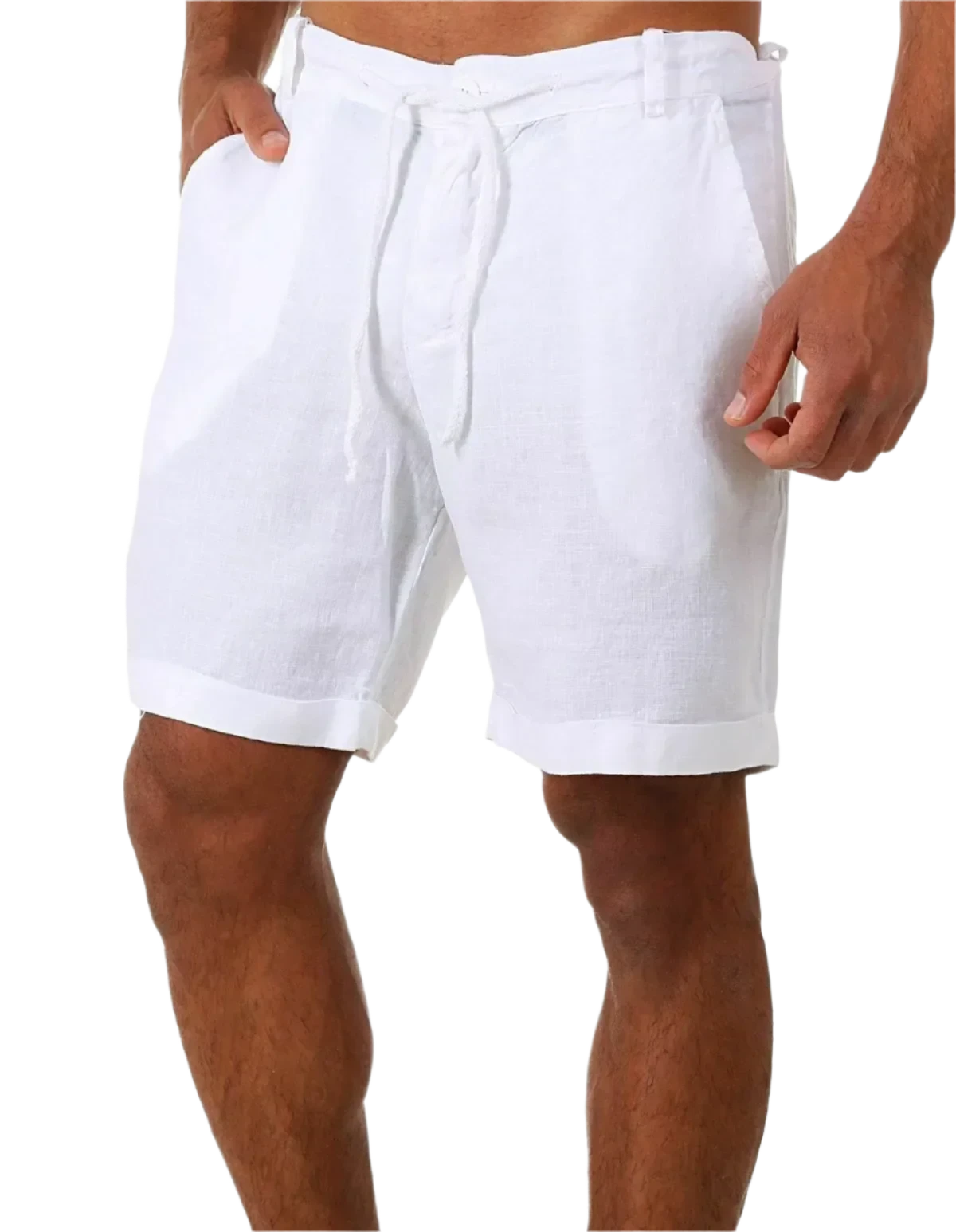 Men's Linen Shorts Casual Breathable