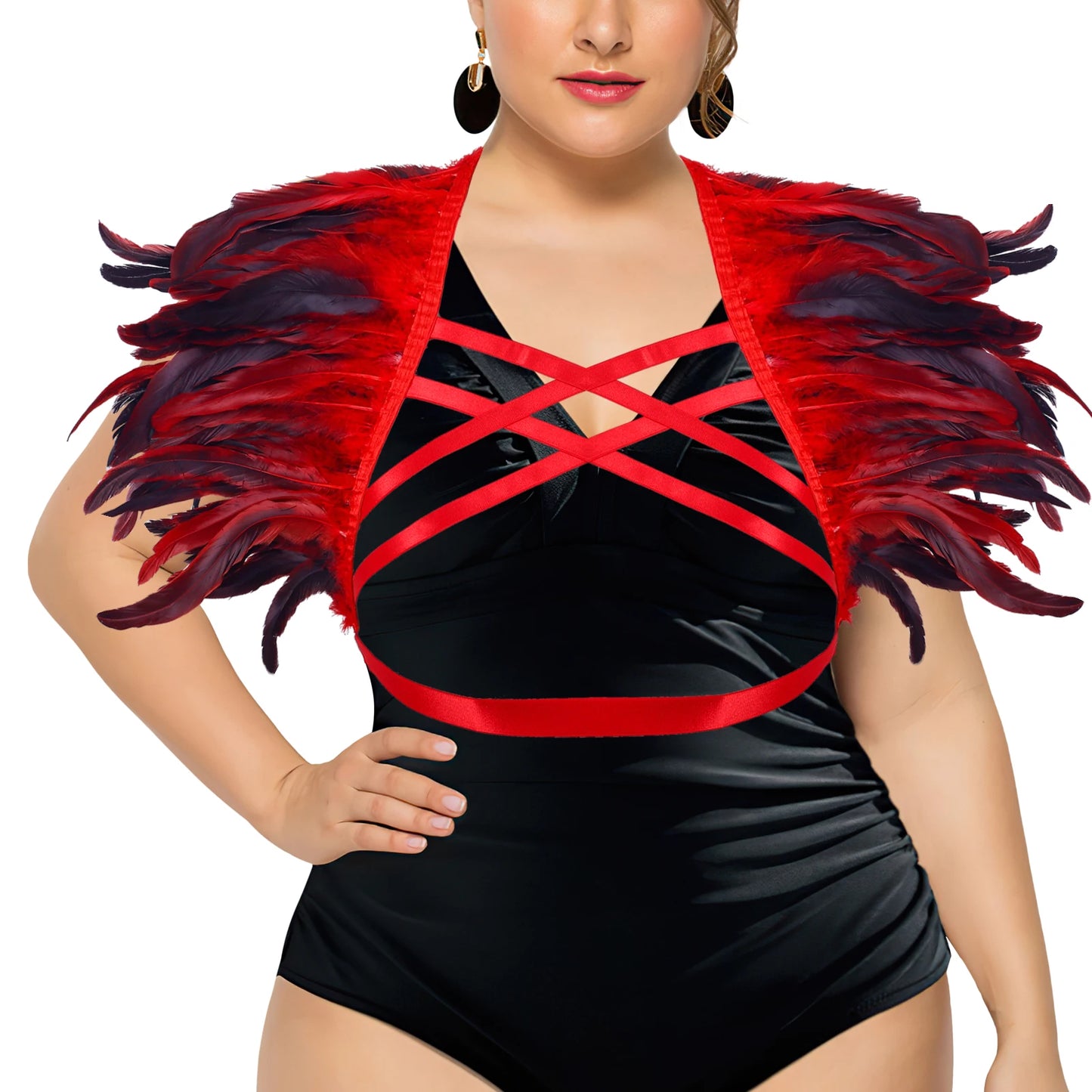 Women's Feathers Angel Wings Accessories Plus Size