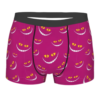 Alice In Wonderland Cheshire Cat Boxer Briefs